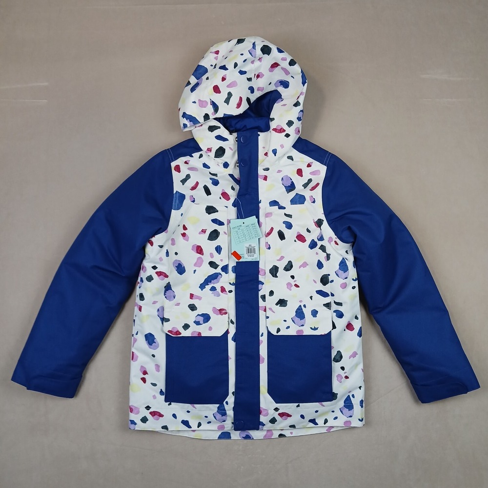 DSG Small Girls 3 In 1 Terrazo Print 17x22 NWT Hooded